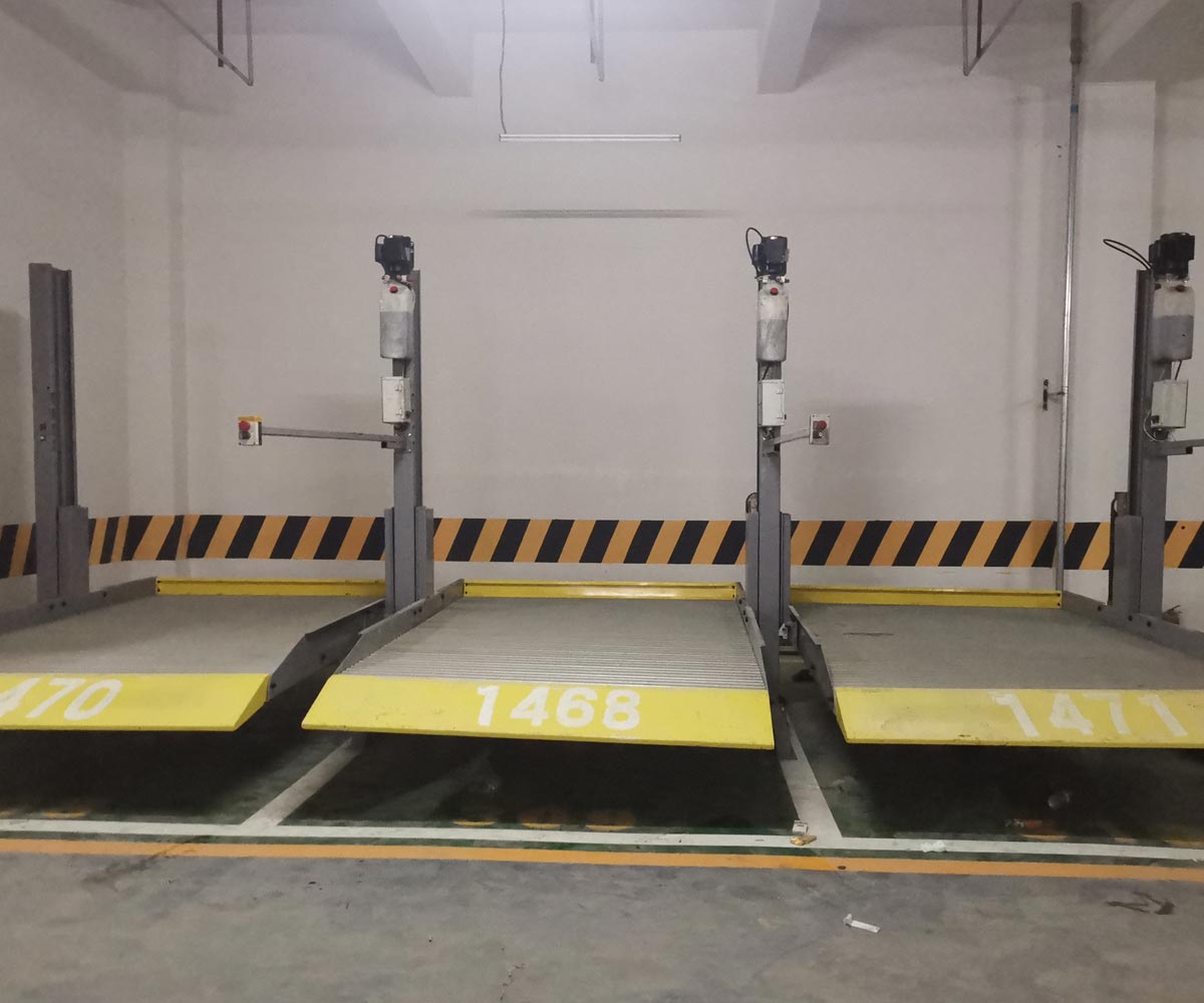湖南2層升降式機械式立體車庫
