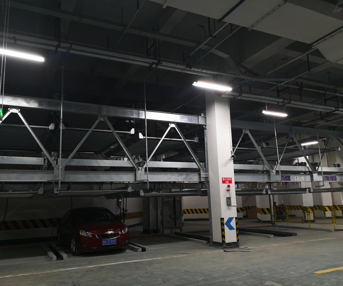 石柱PSH升降橫移機械立體車庫